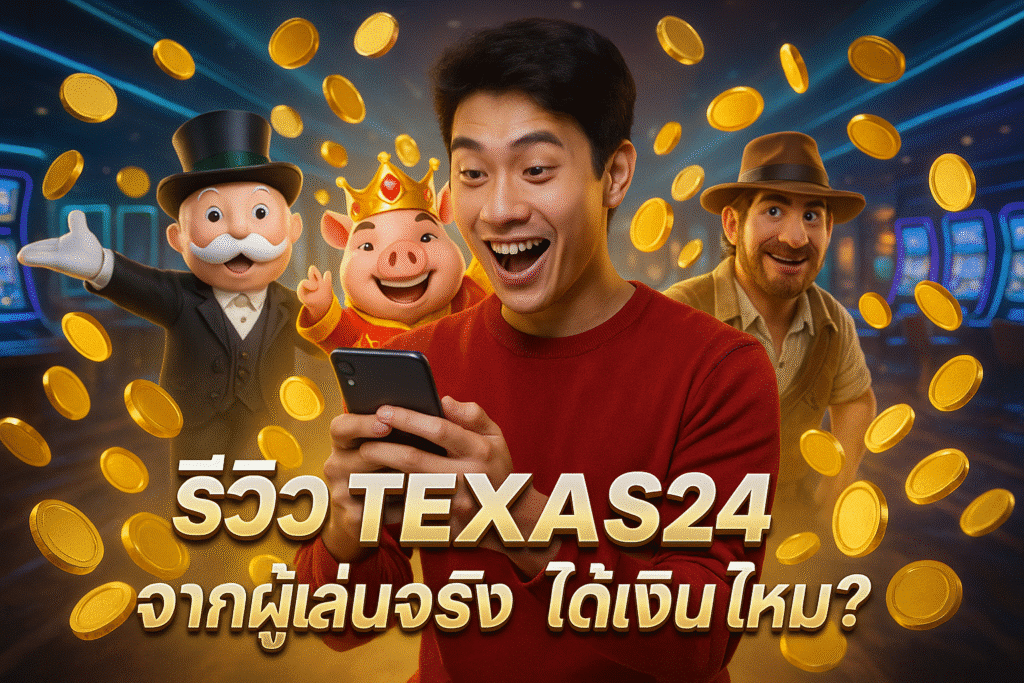 รีวิว TEXAS24 จากผู้เล่นจริง ได้เงินไหม?