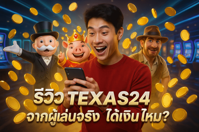 รีวิว TEXAS24 จากผู้เล่นจริง ได้เงินไหม?