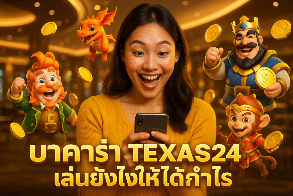 บาคาร่า TEXAS24 เล่นยังไงให้ได้กำไร