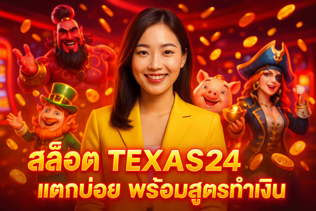 สล็อต TEXAS24 แตกบ่อย พร้อมสูตรทำเงิน