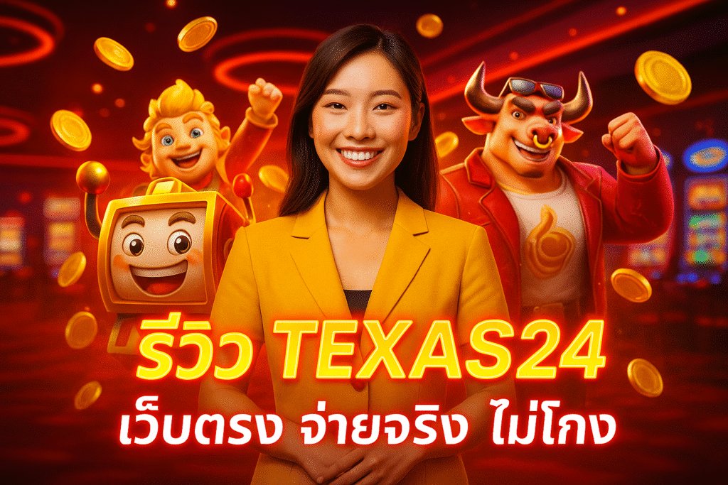 รีวิว TEXAS24 เว็บตรง จ่ายจริง ไม่โกง