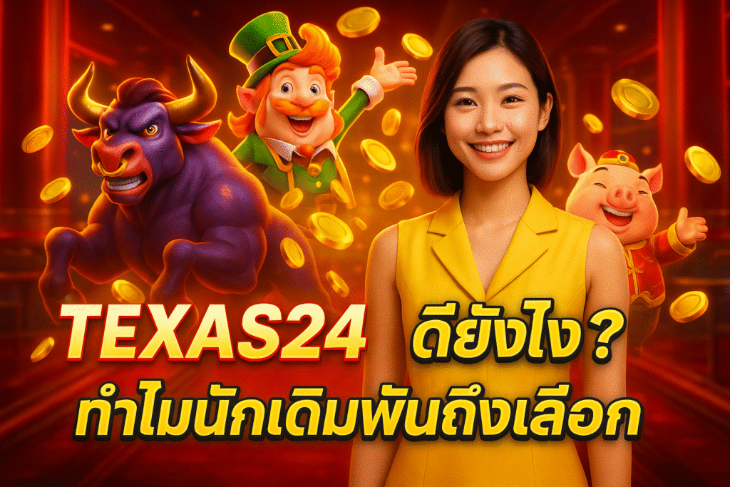 TEXAS24 ดียังไง? ทำไมนักเดิมพันถึงเลือก