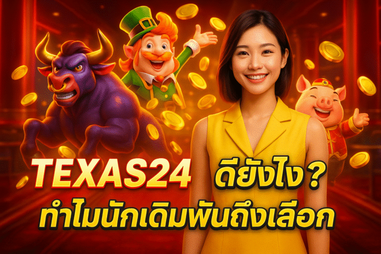 TEXAS24 ดียังไง? ทำไมนักเดิมพันถึงเลือก