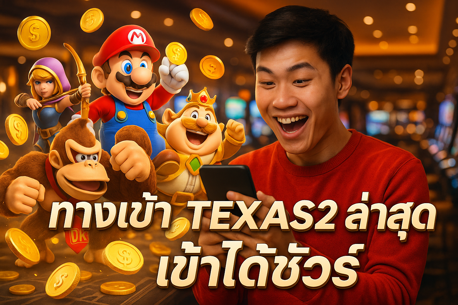 ทางเข้า TEXAS24 ล่าสุด เข้าได้ชัวร์