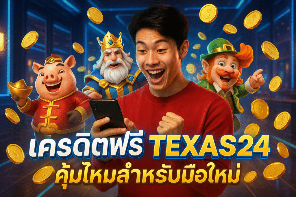 เครดิตฟรี TEXAS24 คุ้มไหมสำหรับมือใหม่
